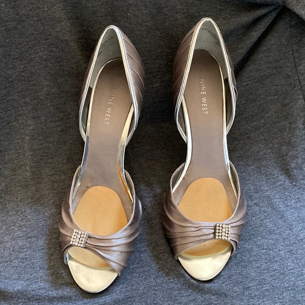 Nine West evening shoes Size 10 M